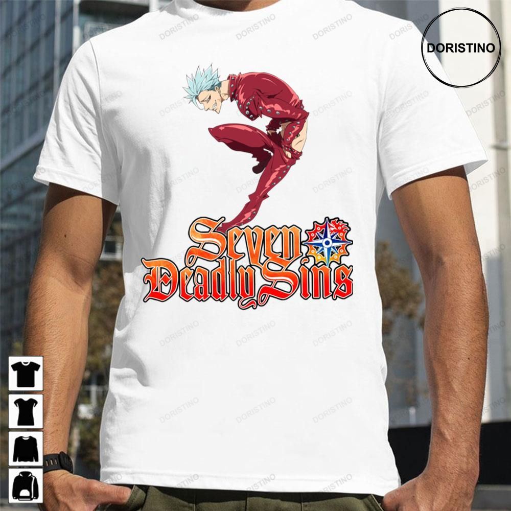 Ban Nanatsu No Taizai Seven Deadly Sins Awesome Shirts